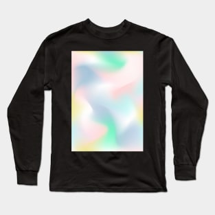 Rainbow Abstract (Soft Pastel) Long Sleeve T-Shirt